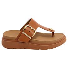 FitFlop Gen-FF Leather Buckled Toe-Post Sandals