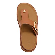 FitFlop Gen-FF Leather Buckled Toe-Post Sandals