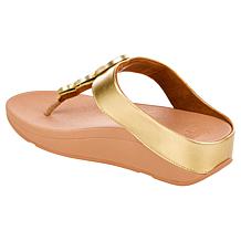 FitFlop Halo Metallic Toe-Post Sandal
