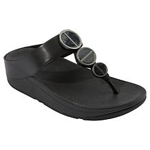 FitFlop Halo Metallic Toe-Post Sandal