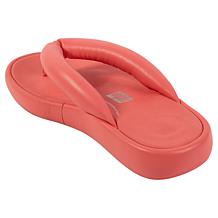FitFlop® iQushion D-Luxe Padded Leather Flip-Flop