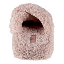 FitFlop iQushion D-Luxe Padded Teddy Cross Slides