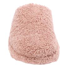 FitFlop iQushion D-Luxe Padded Teddy Slipper Mules