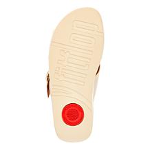 FitFlop® Lulu Crystal Buckle Leather X-Band Sandal