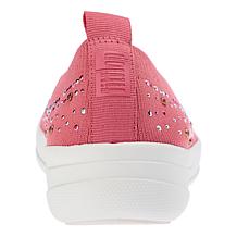 FitFlop ÜBERKNIT™ Crystal Slip-On Ballet Flat
