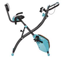 FitQuest Upright Flex Express and Recumbent Bike with Resistance Bands