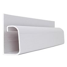 Fleming Supply J Channel Desk Cable Management - White