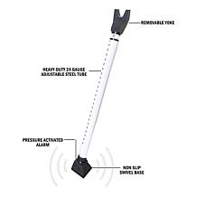 Flipo Door Jammer Security Bar with Alarm