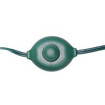 Fraser Hill Farm 10' Flocked Pine Christmas Tree with Smart Lighting