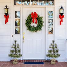 Fraser Hill Farm 3-ft. Farmhouse Fir Christmas Tree with Burlap Bag