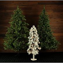 Christmas Trees | Shop Artificial, Flocked, Pre-lit Christmas Trees ...