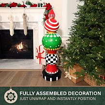 Fraser Hill Farm 3.9-Ft. Fancy Christmas Finial