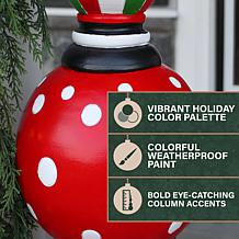Fraser Hill Farm 4.2-Ft. Whimsical Christmas Finial