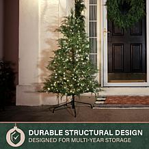 Fraser Hill Farm 5-Ft. Alpine Cedar Pre-Lit Artificial Christmas Tr...