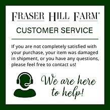 Fraser Hill Farm 9-Ft. Icy Frost Snow Flocked Garland W/ White Lights