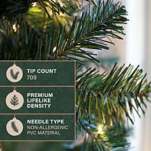 Fraser Hill Farm Fraser Hill Noel Pine 6-Ft. Artificial Christmas T...