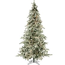 Fraser Hill Farms 9' Flocked Mountain Pine Tree - Multicolor