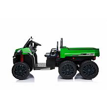 Freddo Toys 24V 4x4 Tractor Trailer 2-Seater Ride-on