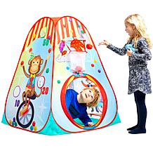 Fun2Give Circus Activity Play tent with 4 soft balls