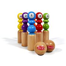 Fun2give Retr-Oh! Wooden Bowling Game