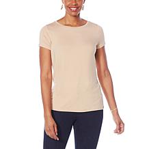 G by Giuliana 2-pack EcoLuxe Jersey Knit Short-Sleeve Tees