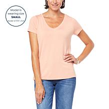 G by Giuliana 2-pack EcoLuxe Perfect V-Neck Tees