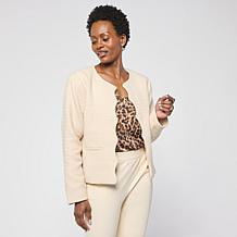 G by Giuliana Chain Detail Button-Front Sweater Cardigan | HSN