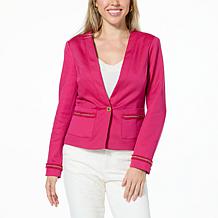 G by Giuliana Black Label Embellished Blazer