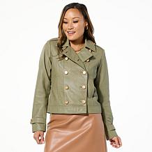 G by Giuliana Black Label Genuine Leather Jacket