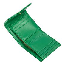 G by Giuliana Black Label Lamb Leather Quilted Flap Wallet