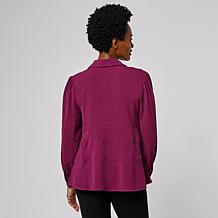 G by Giuliana Button-Down Peplum Blouse
