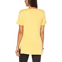 G by Giuliana EcoLuxe Knit Hi-Low Hem Tee