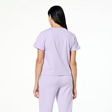 G by Giuliana Embellished Crew Neck Knit Tee