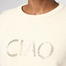 G by Giuliana Full Fashion Sweater with Beading