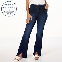 G by Giuliana G-Soft Denim Flare-Leg Jean