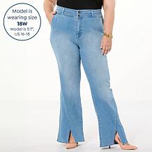 G by Giuliana G-Soft Denim Flare-Leg Jean