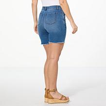 G by Giuliana High-Waist Denim Twill Jean Short