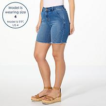 G by Giuliana High-Waist Denim Twill Jean Short
