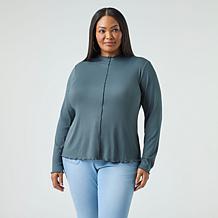 G by Giuliana Knit Top with Purl Stitch