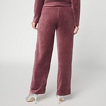 G by Giuliana Knit Uncut Cord Wide Leg Pant