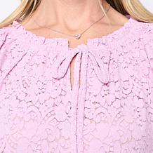G by Giuliana Relaxed Lace Top