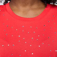 G by Giuliana Shirt with Rhinestones 