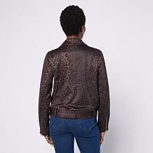 G by Giuliana Suede Moto Jacket