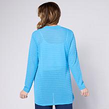 G by Giuliana Textured Knit Button-Front Cardigan