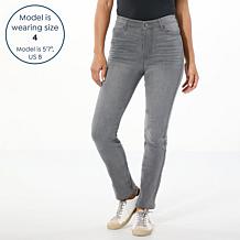 G by Giuliana The Straight G-Soft Denim Ankle Jean