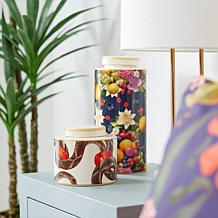 G by Giuliana Tiered Stoneware Canisters 3-Piece Set