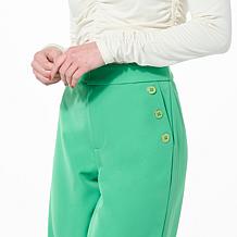 G by Giuliana Twill Wide-Leg Sailor Pant
