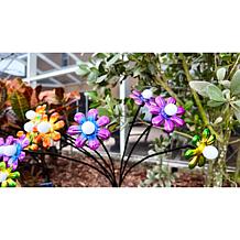 GB Home & Garden Flower or Butterfly Solar Stakes 2-pack