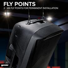 Gemini AS-2112BT Active 12 inch Woofer Bluetooth Loudspeaker