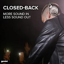 Gemini DJX-500 Professional DJ Headphones